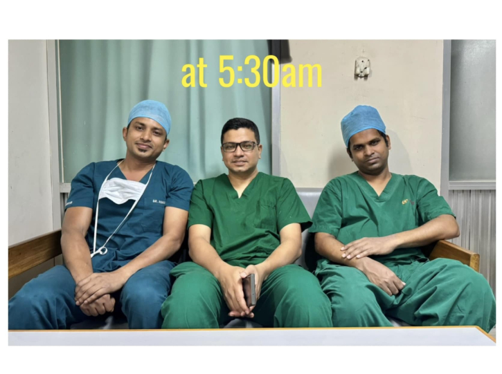 ব্রেইন টিউমার অপারেশনে ডা. রকিবের সাফল্য ব্রেইন টিউমার অপারেশনে ডা. রকিবের সাফল্য