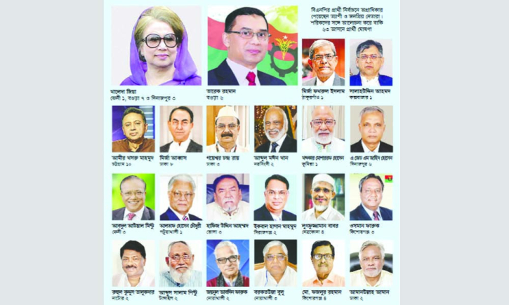 ত্রয়োদশ জাতীয় সংসদ নির্বাচন: ২৩৭ আসনে বিএনপির প্রার্থী ঘোষণা