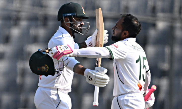 মুশফিক–লিটনের সেঞ্চুরি, ৪৭৬ রানে থামল বাংলাদেশ