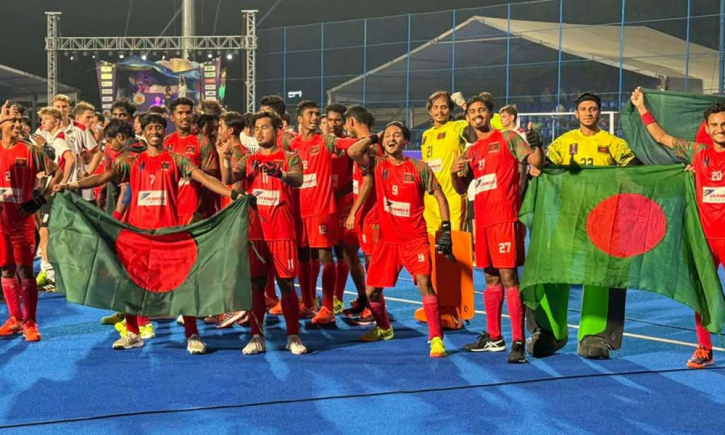 আমিরুলের হ্যাটট্রিক, হকি বিশ্বকাপের চ্যালেঞ্জার ট্রফি বাংলাদেশের