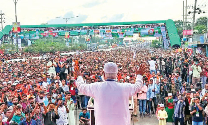 আমাদের আন্দোলন চলবে রাজপথে, জাতীয় সংসদে: জামায়াত আমির