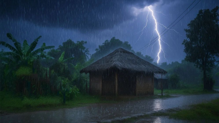 টানা পাঁচ দিন বজ্রবৃষ্টির আভাস, তাপমাত্রা কিছুটা কমবে টানা পাঁচ দিন বজ্রবৃষ্টির আভাস, তাপমাত্রা কিছুটা কমবে