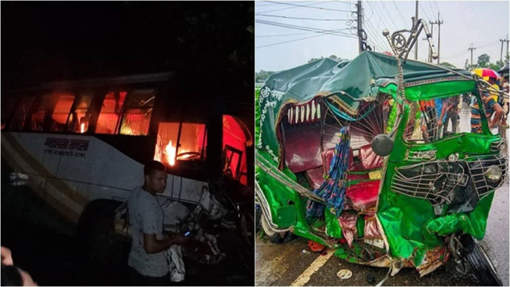 ময়মনসিংহে ভয়াবহ দুই সড়ক দুর্ঘটনায় নিহত ১১, আহত ১০