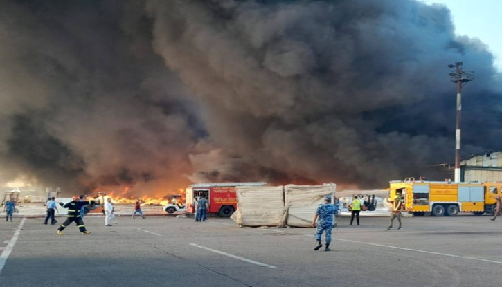 ‘কার্গো ভিলেজের অগ্নিকাণ্ডে ৮৫০ কোটি টাকার পণ্য পুড়েছে’
