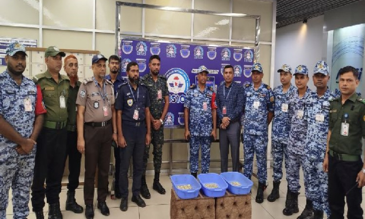 শাহজালালে বিমানের কার্গো হোল্ড থেকে ১৯ কেজি স্বর্ণ জব্দ