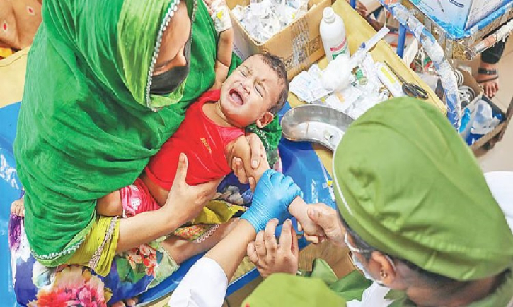 হাম উপসর্গে প্রাণ গেল আরও ৪ শিশুর