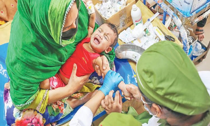 হাম উপসর্গে আরও ৭ শিশুর মৃত্যু