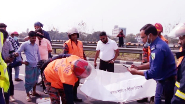 বঙ্গবন্ধু এক্সপ্রেসওয়েতে প্রাণ গেল বাবা-মেয়ের