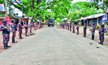 খাগড়াছড়িতে চলছে ১৪৪ ধারা, থমথমে পরিস্থিতি
