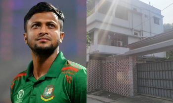 সাকিবের মাগুরার বাড়িতে চলছে সংস্কার, দেশে ফেরা নিয়ে জল্পনা