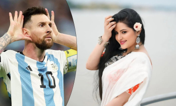 মেসির ‘ডাইহার্ড ফ্যান’, আর্জেন্টিনাকে ‘উড়ন্ত চুমু’ পরীমনির