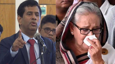 ‘হাজার হাজার দেশপ্রেমিকের হত্যার নির্দেশদাতা ছিলেন হাসিনা’