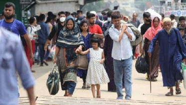 ঈদের ছুটি শেষে ফিরছে নগরবাসী, বাস-ট্রেন-লঞ্চে ভিড়