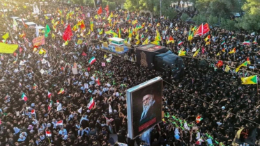 নাজাফে খামেনির জানাজায় লাখো মানুষের ঢল, বৃহস্পতিবার দাফন নাজাফে খামেনির জানাজায় লাখো মানুষের ঢল, বৃহস্পতিবার দাফন