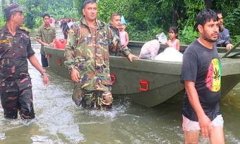 বন্যা পরিস্থিতি: ৭ উপজেলায় সেনা মোতায়েন