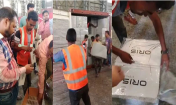 মোংলা বন্দরে বিপুল পরিমাণ অবৈধ বিদেশি সিগারেট জব্দ