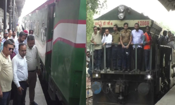 ভারত থেকে ১৮টি নতুন রেলকোচ পৌঁছেছে বাংলাদেশে ভারত থেকে ১৮টি নতুন রেলকোচ পৌঁছেছে বাংলাদেশে