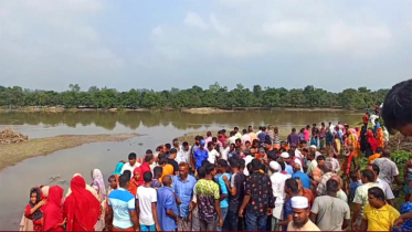 নিখোঁজ মা ও দুই সন্তানের মরদেহ মিলল নদীতে