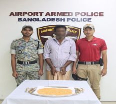 পেটের ভেতর ইয়াবা এনে শাহজালালে ধরা