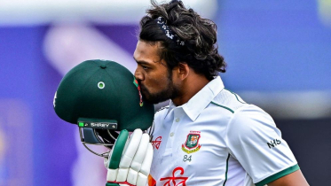 এক টেস্টে দুই সেঞ্চুরি, ইতিহাস গড়েও খবর রাখেননি শান্ত