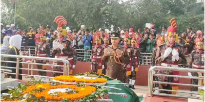 বীরশ্রেষ্ঠ নুর মোহাম্মদের সমাধিতে বিজিবির শ্রদ্ধা