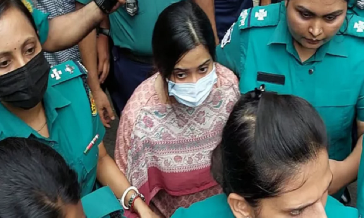 মেজর সাদিকের স্ত্রী সুমাইয়া জাফরিন ৫ দিনের রিমান্ডে