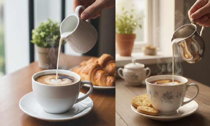 প্রতিদিন সকালে দুধ দিয়ে চা-কফি পানের প্রভাব জানুন প্রতিদিন সকালে দুধ দিয়ে চা-কফি পানের প্রভাব জানুন