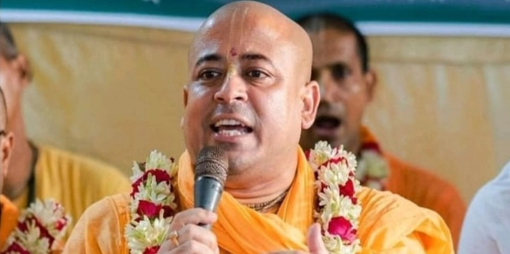 চিন্ময়ের পাশে থাকার ঘোষণা মূল ইসকনের
