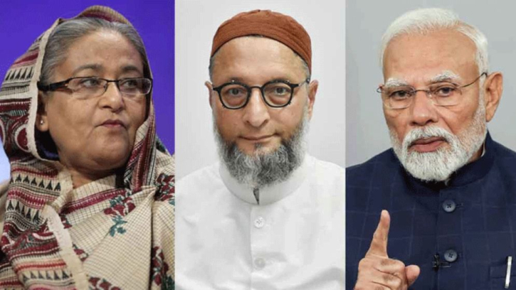 শেখ হাসিনাকে মোদির ‘বাংলাদেশি বোন’ বলে কটাক্ষ ওয়াইসির