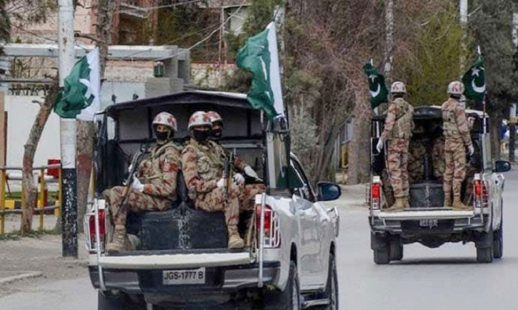 পাকিস্তানে সেনাবাহিনীর অভিযানে ‘ভারতীয় প্রক্সি’ গোষ্ঠীর ৩৪ নিহত পাকিস্তানে সেনাবাহিনীর অভিযানে ‘ভারতীয় প্রক্সি’ গোষ্ঠীর ৩৪ নিহত